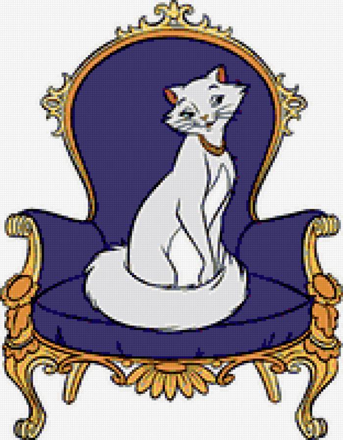 гламурная киска - кошки - предпросмотр