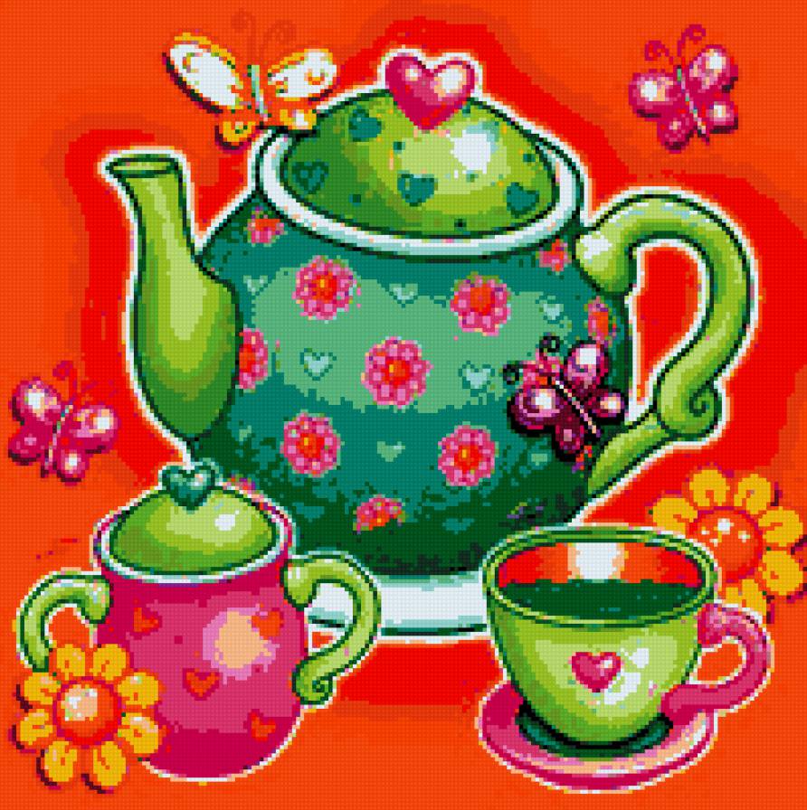 чайник - для кухни, чайник - предпросмотр