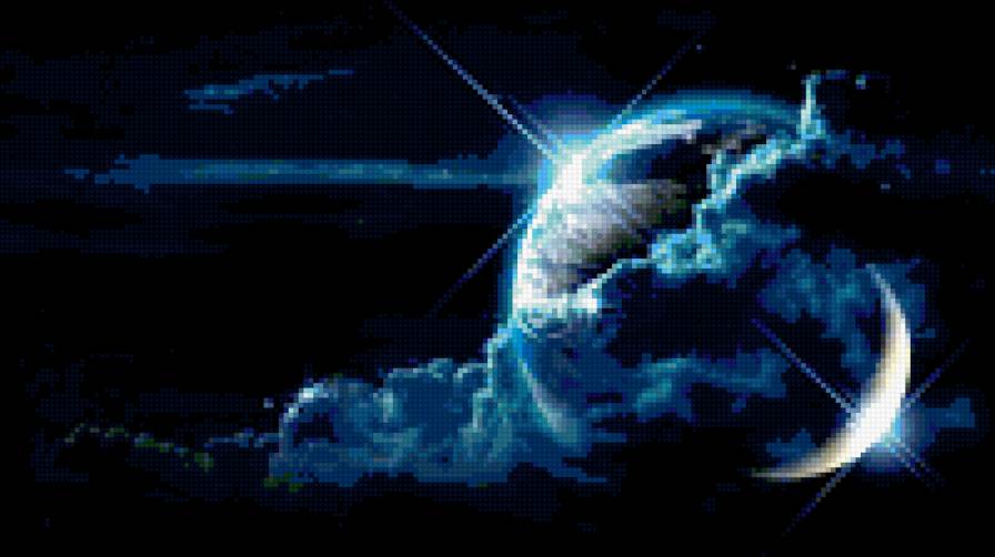 Галактика - галактика, красота, синий - предпросмотр