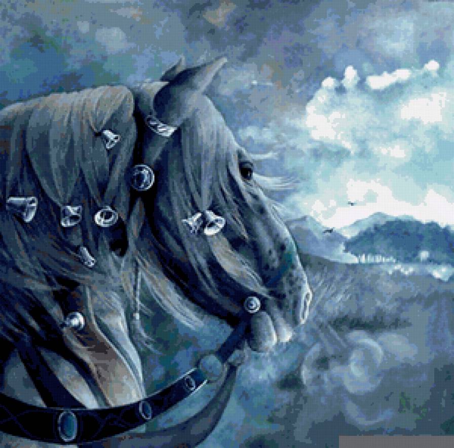 Серия "Кони" - кони, животные, лошади - предпросмотр