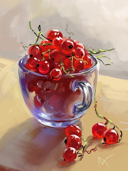 смородина - ягоды, красный, натюрморт - оригинал