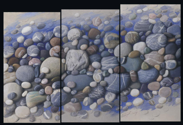 морской триптих - море, триптих - оригинал