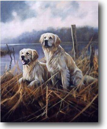 на охоте - собаки - оригинал