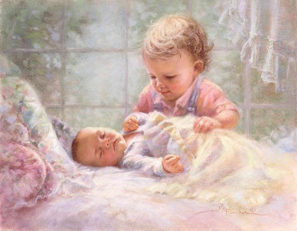 Дети - дети, нежность - оригинал