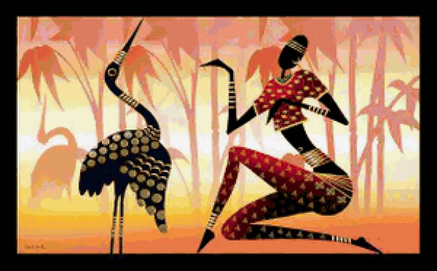 африканские мотивы - предпросмотр