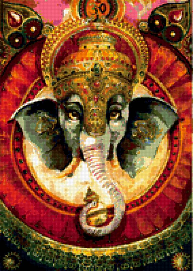 Индийский слон - индия, слон, индийский - предпросмотр