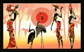 африканские мотивы - оригинал