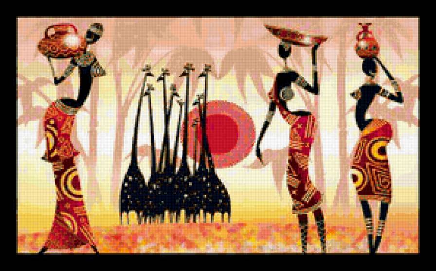 африканские мотивы - предпросмотр