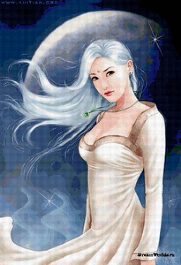 №412839 - феи, фэнтези, девушка, люди, живопись, эльфы, портрет, волшебство - предпросмотр