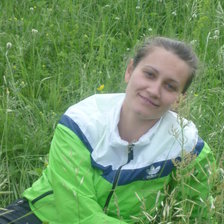 Схема вышивки «Девушка»