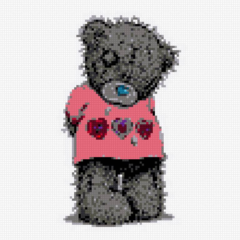 для мамули - мишка тедди - предпросмотр