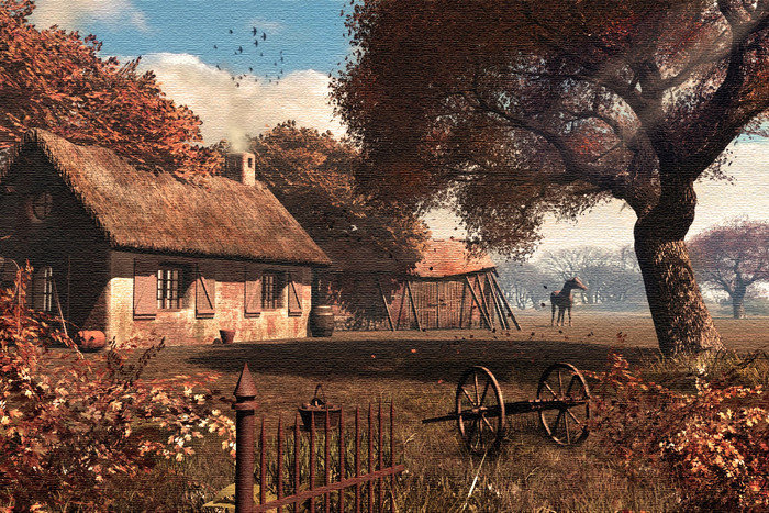 Деревня - оригинал