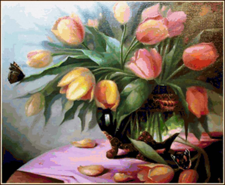 Тюльпаны - предпросмотр