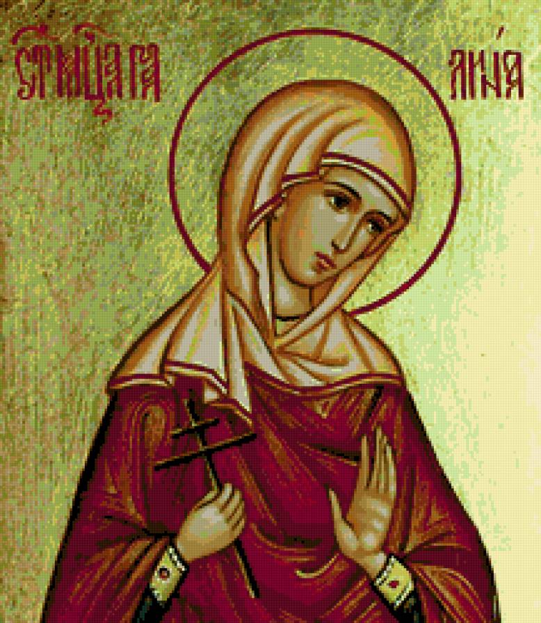 Св.Галина - икона - предпросмотр