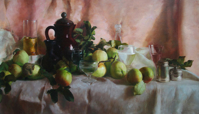 серия ,,натюрморт" - натюрморт.фрукты - оригинал