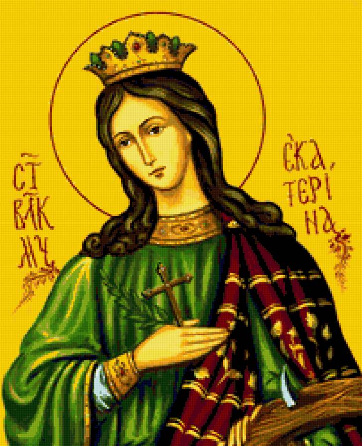 Св.великомученица Екатерина - икона - предпросмотр