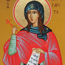 Схема вышивки «Св.Маргарита»