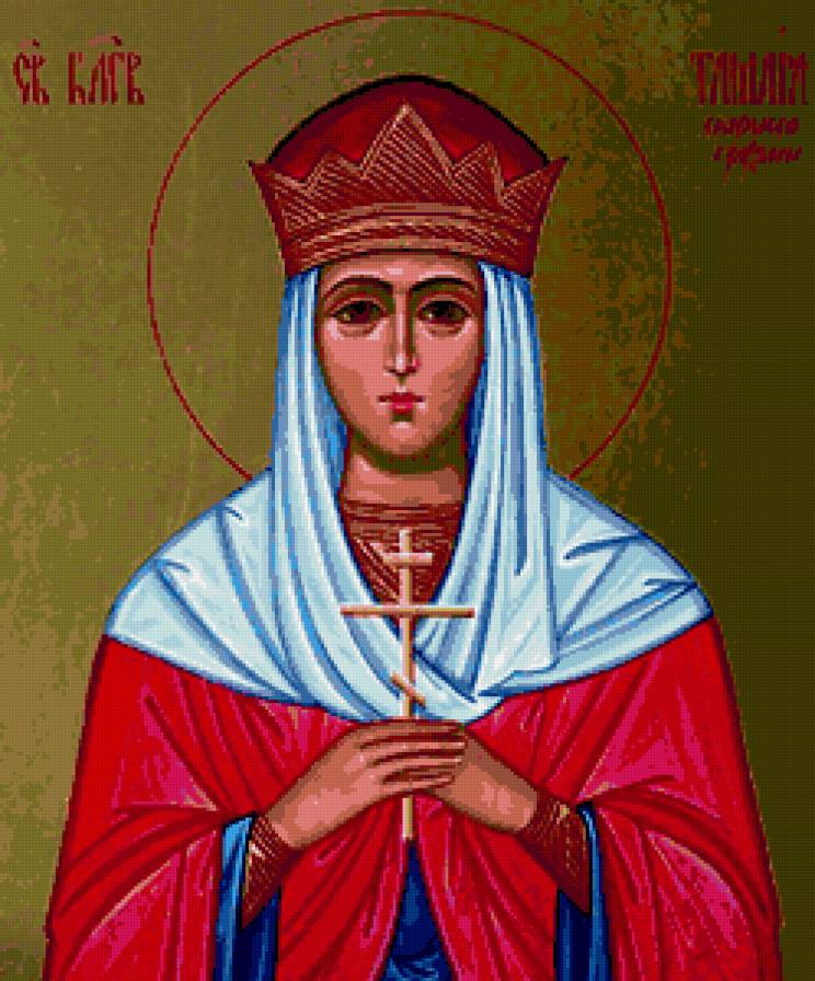 св.Тамара - икона - предпросмотр