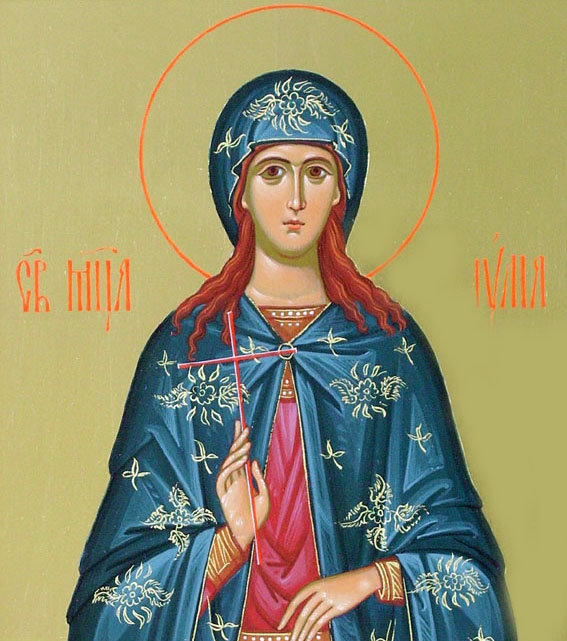 св.Юлия - икона - оригинал