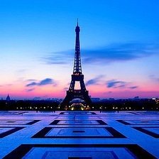 Схема вышивки «Париж»