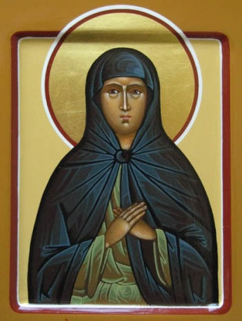 св.Афанасия египетская - икона - оригинал