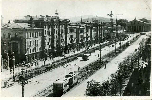 Нижний Тагил ,проспект Ленина - улица, старый, город - оригинал