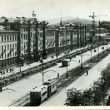Схема вышивки «Нижний Тагил ,проспект Ленина»