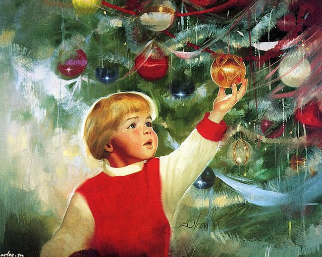 Новогодние хлопоты - оригинал