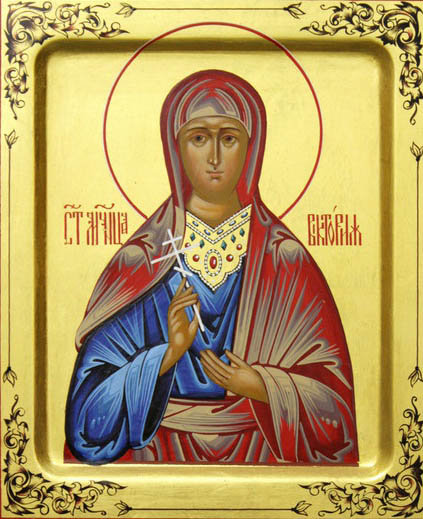 св.Виктория эфесская - икона - оригинал