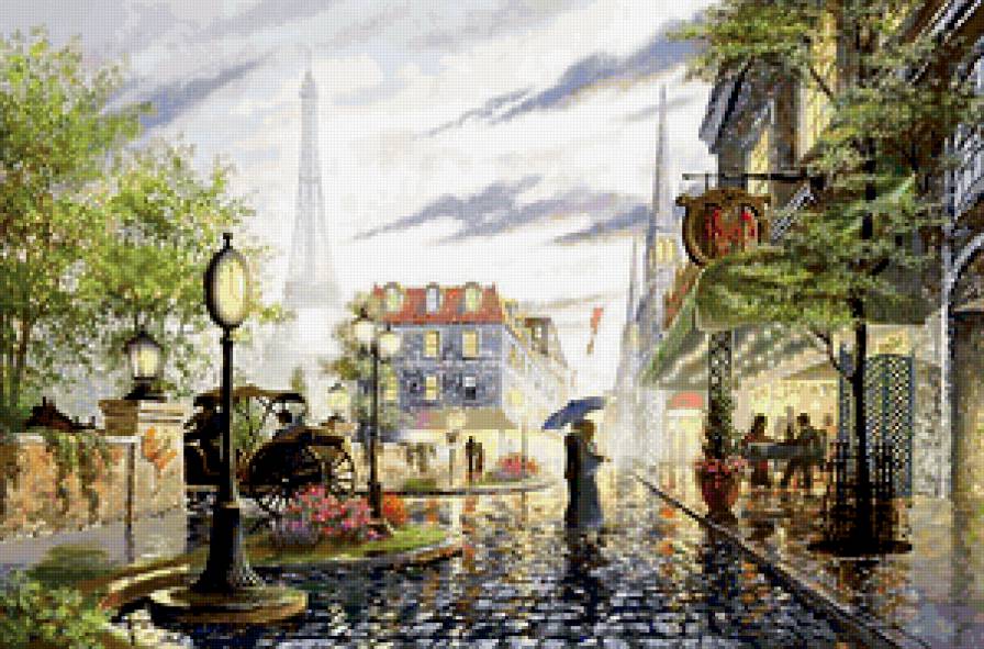 париж3 - франция, пейзаж, города мира - предпросмотр