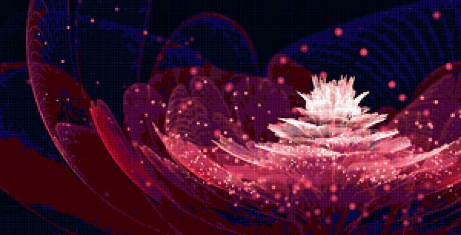 Фрактал 5 - абстракция, картина - предпросмотр