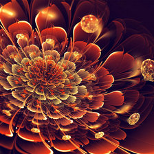 Схема вышивки «Фрактал 9»