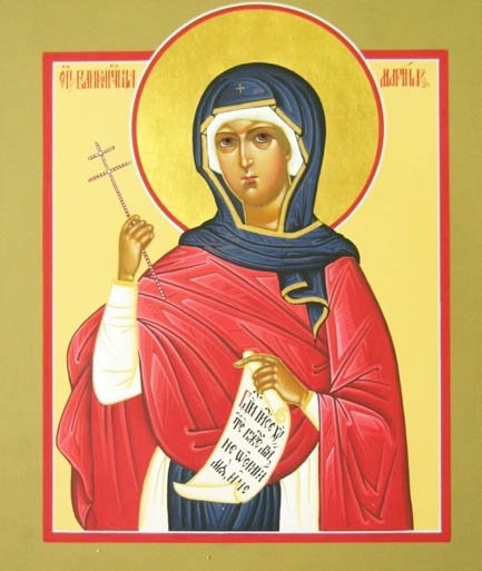 св.Маргарита (Мариана) антиохийская - икона - оригинал