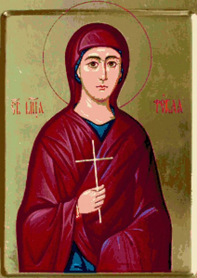 св.Фекла - икона - предпросмотр