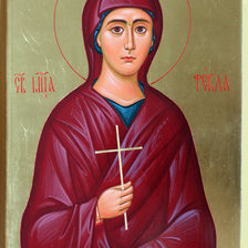 Схема вышивки «св.Фекла»