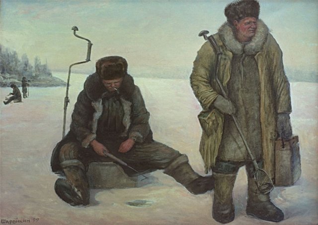 зимняя рыбалка - рыбалка - оригинал