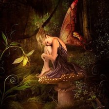 Схема вышивки «фея»