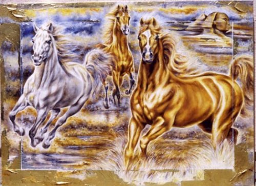 Серия "Кони" - животные, кони, лошади - оригинал