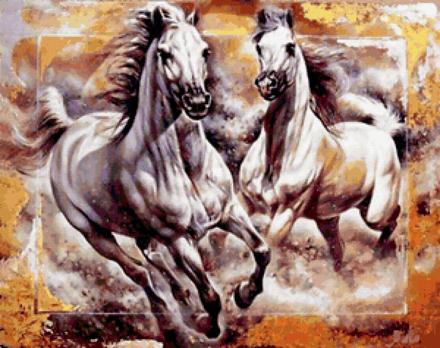 Серия "Кони" - животные, лошади, кони - предпросмотр