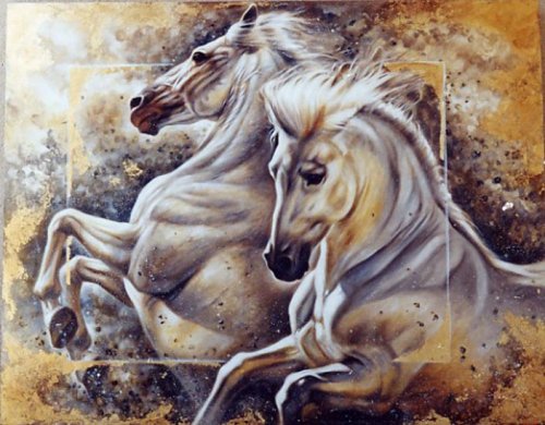 Серия "Кони" - лошади, кони, животные - оригинал