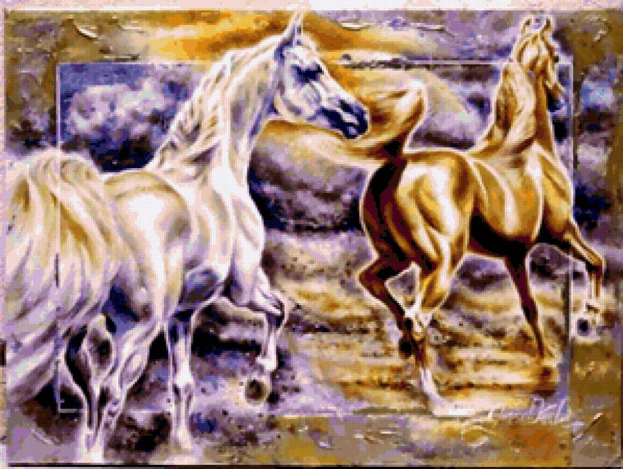 Серия "Кони" - животные, лошади, кони - предпросмотр