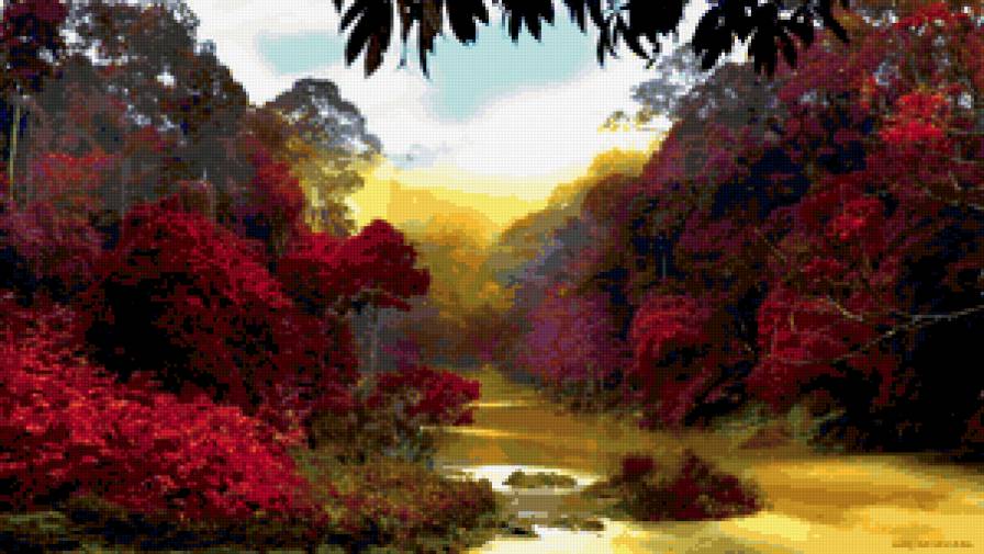 Джунгли - природа, пейзаж, лес - предпросмотр