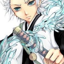 Схема вышивки «капитан Хитсугая»