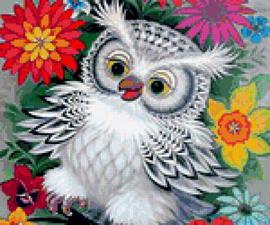 совушка - птицы - предпросмотр