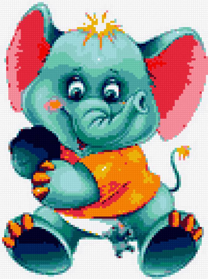 слоненок - детское - предпросмотр