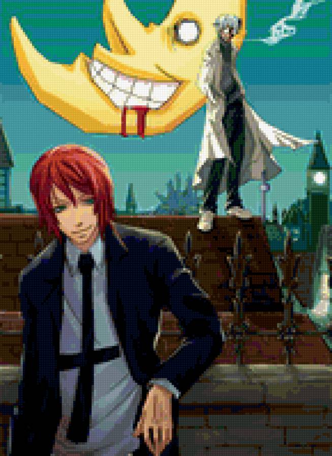 спирит и штейн - синигами, аниме, соул итер, коса смерти, семпай - предпросмотр