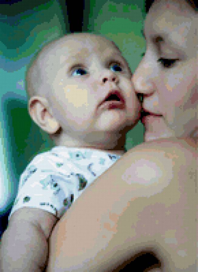 любимая девочка - малышка, мама - предпросмотр