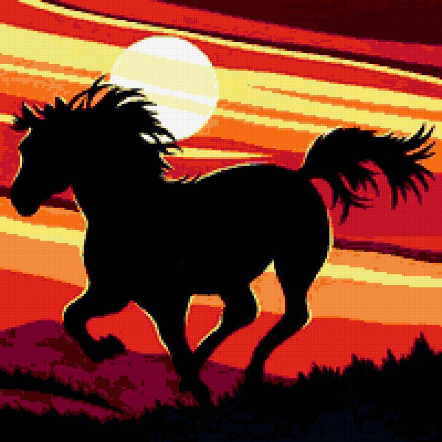 конь - лошади - предпросмотр