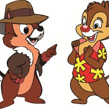 Схема вышивки «chip i dail»