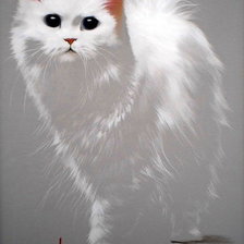 Схема вышивки «Кот»